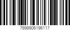 Código de barras (EAN, GTIN, SKU, ISBN): '7898906196117'