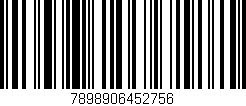 Código de barras (EAN, GTIN, SKU, ISBN): '7898906452756'