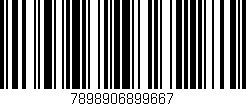 Código de barras (EAN, GTIN, SKU, ISBN): '7898906899667'