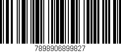 Código de barras (EAN, GTIN, SKU, ISBN): '7898906899827'
