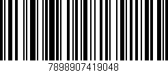 Código de barras (EAN, GTIN, SKU, ISBN): '7898907419048'