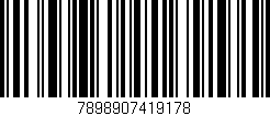 Código de barras (EAN, GTIN, SKU, ISBN): '7898907419178'