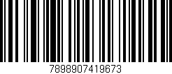Código de barras (EAN, GTIN, SKU, ISBN): '7898907419673'