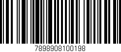 Código de barras (EAN, GTIN, SKU, ISBN): '7898908100198'