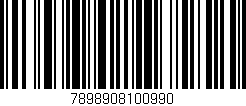 Código de barras (EAN, GTIN, SKU, ISBN): '7898908100990'