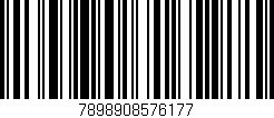 Código de barras (EAN, GTIN, SKU, ISBN): '7898908576177'