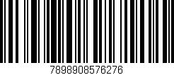 Código de barras (EAN, GTIN, SKU, ISBN): '7898908576276'