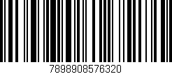 Código de barras (EAN, GTIN, SKU, ISBN): '7898908576320'