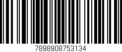Código de barras (EAN, GTIN, SKU, ISBN): '7898908753134'
