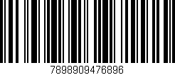 Código de barras (EAN, GTIN, SKU, ISBN): '7898909476896'