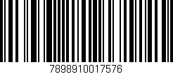 Código de barras (EAN, GTIN, SKU, ISBN): '7898910017576'