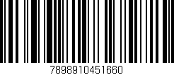 Código de barras (EAN, GTIN, SKU, ISBN): '7898910451660'