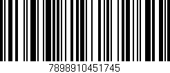 Código de barras (EAN, GTIN, SKU, ISBN): '7898910451745'