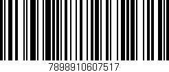 Código de barras (EAN, GTIN, SKU, ISBN): '7898910607517'