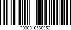 Código de barras (EAN, GTIN, SKU, ISBN): '7898910668952'