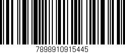 Código de barras (EAN, GTIN, SKU, ISBN): '7898910915445'