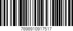 Código de barras (EAN, GTIN, SKU, ISBN): '7898910917517'