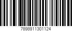 Código de barras (EAN, GTIN, SKU, ISBN): '7898911301124'