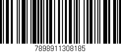 Código de barras (EAN, GTIN, SKU, ISBN): '7898911308185'