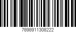 Código de barras (EAN, GTIN, SKU, ISBN): '7898911308222'