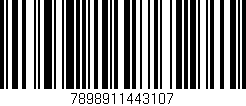 Código de barras (EAN, GTIN, SKU, ISBN): '7898911443107'