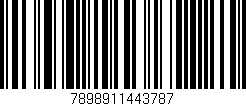 Código de barras (EAN, GTIN, SKU, ISBN): '7898911443787'