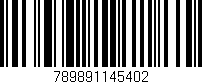 Código de barras (EAN, GTIN, SKU, ISBN): '789891145402'