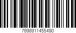 Código de barras (EAN, GTIN, SKU, ISBN): '7898911455490'