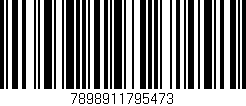 Código de barras (EAN, GTIN, SKU, ISBN): '7898911795473'