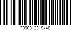 Código de barras (EAN, GTIN, SKU, ISBN): '7898912019448'