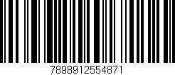 Código de barras (EAN, GTIN, SKU, ISBN): '7898912554871'