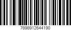 Código de barras (EAN, GTIN, SKU, ISBN): '7898912644190'