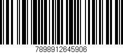 Código de barras (EAN, GTIN, SKU, ISBN): '7898912645906'