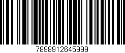 Código de barras (EAN, GTIN, SKU, ISBN): '7898912645999'