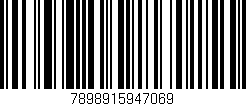 Código de barras (EAN, GTIN, SKU, ISBN): '7898915947069'