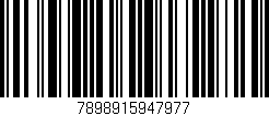 Código de barras (EAN, GTIN, SKU, ISBN): '7898915947977'