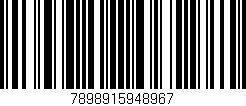 Código de barras (EAN, GTIN, SKU, ISBN): '7898915948967'