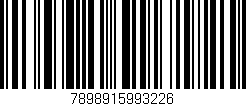 Código de barras (EAN, GTIN, SKU, ISBN): '7898915993226'
