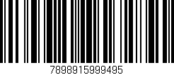 Código de barras (EAN, GTIN, SKU, ISBN): '7898915999495'