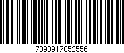Código de barras (EAN, GTIN, SKU, ISBN): '7898917052556'