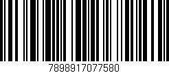 Código de barras (EAN, GTIN, SKU, ISBN): '7898917077580'