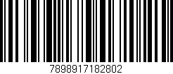 Código de barras (EAN, GTIN, SKU, ISBN): '7898917182802'