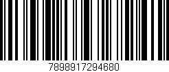 Código de barras (EAN, GTIN, SKU, ISBN): '7898917294680'