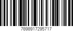 Código de barras (EAN, GTIN, SKU, ISBN): '7898917295717'