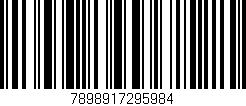 Código de barras (EAN, GTIN, SKU, ISBN): '7898917295984'