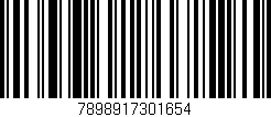 Código de barras (EAN, GTIN, SKU, ISBN): '7898917301654'