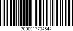 Código de barras (EAN, GTIN, SKU, ISBN): '7898917734544'