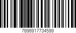 Código de barras (EAN, GTIN, SKU, ISBN): '7898917734599'