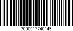 Código de barras (EAN, GTIN, SKU, ISBN): '7898917748145'