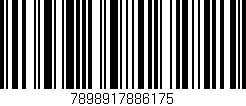 Código de barras (EAN, GTIN, SKU, ISBN): '7898917886175'